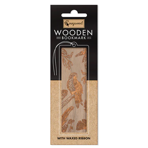天然木100％のブックマーク｜The Parrot・ウォールナット