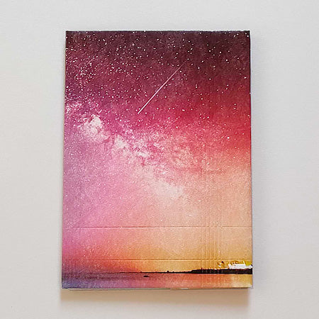 ファイバーフリーサイズブックカバー 流れ星