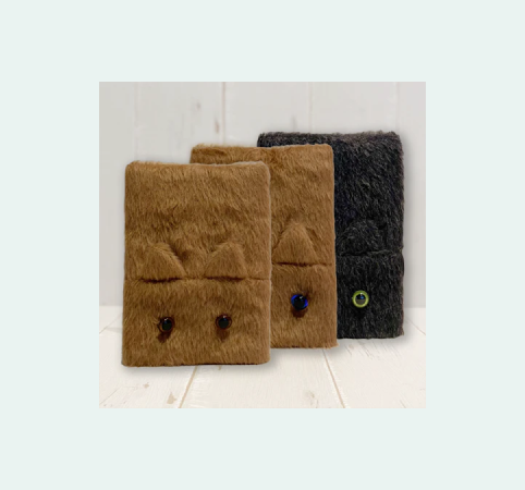 [数量限定]COVERS アルパカウール製 もふ猫ブックカバー（送料無料、特製ボックス付）[文庫]