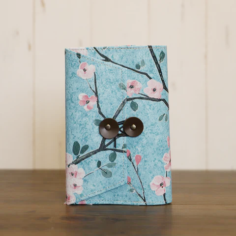 デッドストック壁紙ブックカバー GRAFICA DECORA SPRING DAY [文庫]