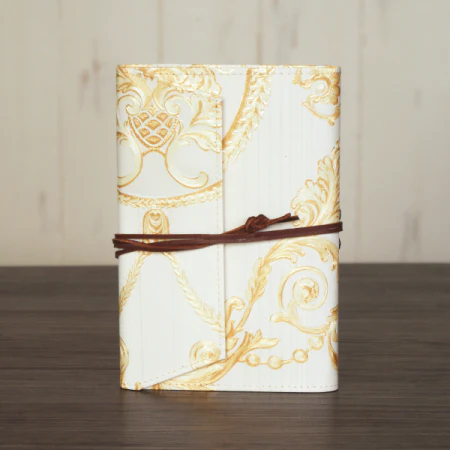 デッドストック壁紙ブックカバー PALAIS GRAFICA CORONA GOLD [文庫]