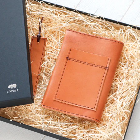 COVERS 本革ブックカバー（送料無料、特製ボックス付）[文庫]