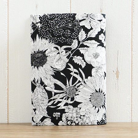 リバティ・ファブリックスブックカバー SWIM DUNCLARE（スイム・ダンクレア） [文庫／新書／四六判／A5]